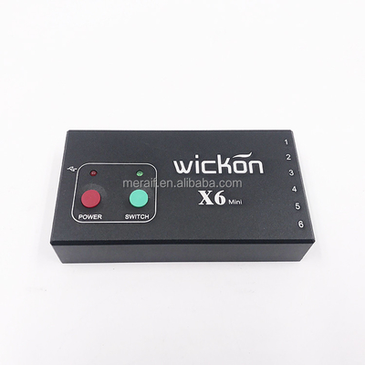 6チャネルのWickonの波のオーブンのための熱型彫機の退潮のオーブンSMTの温度のレジ係