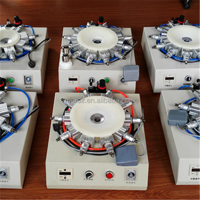 E27 E22のデスクトップのタイプ ランプの基盤の出版物のひだが付く機械、自動ランプの基盤のhandtool