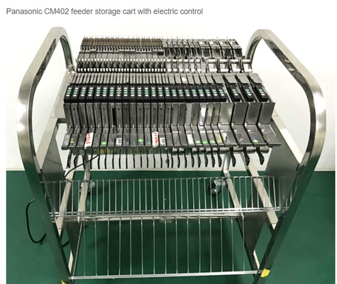 電気制御の松下電器産業の送り装置のカートが付いている松下電器産業Cm402 Esdのマガジン ラック
