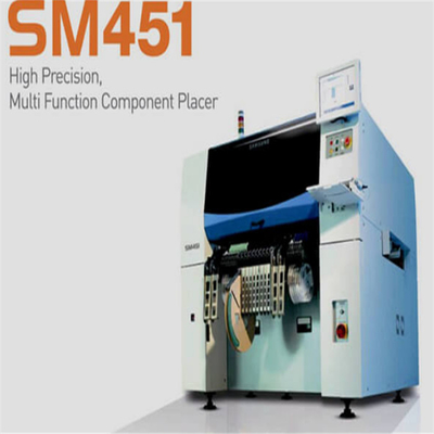 SMTの生産ラインのための破片のmounter機械サムスン元の使用されたSM451の一突きそして場所機械